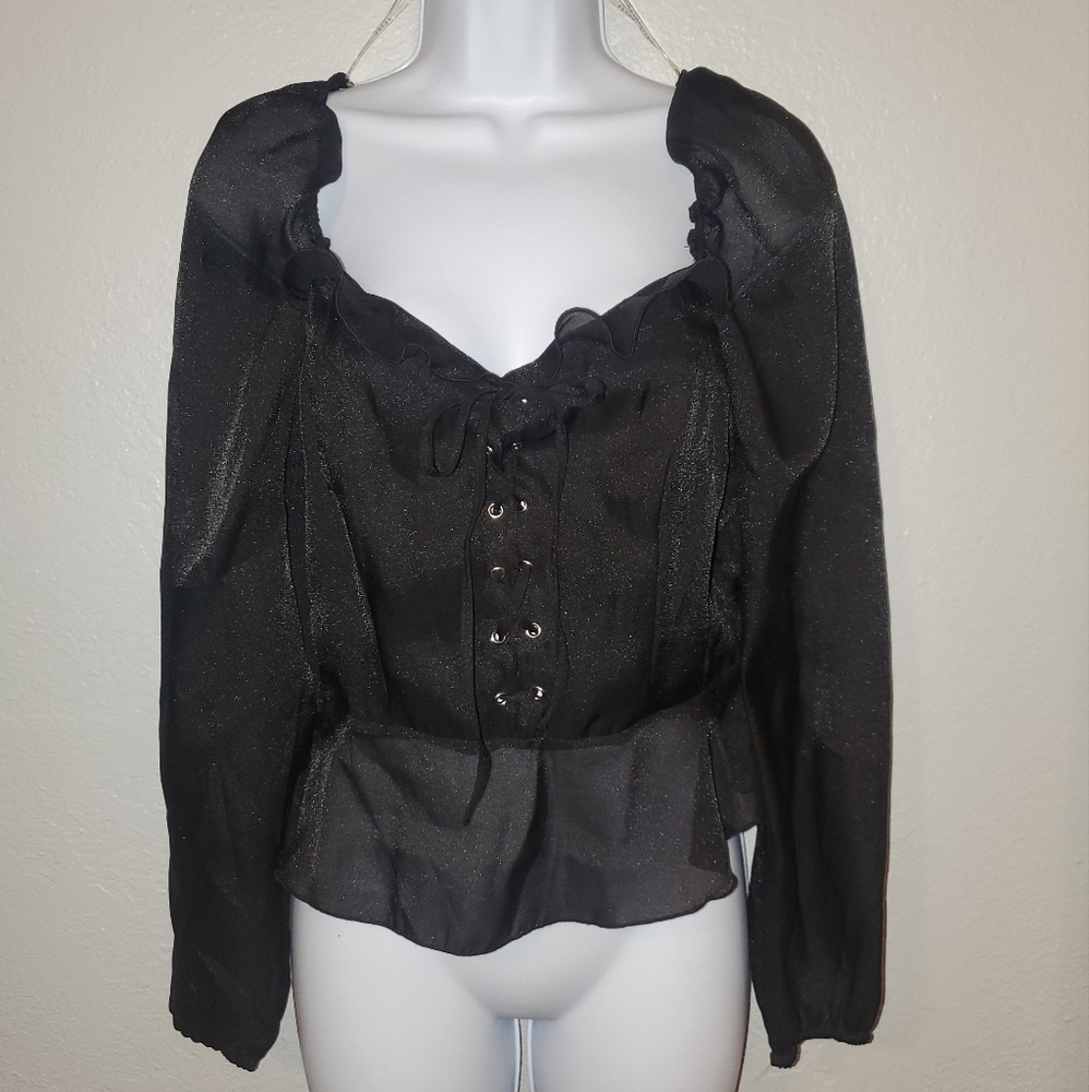 Women's Black Blouse